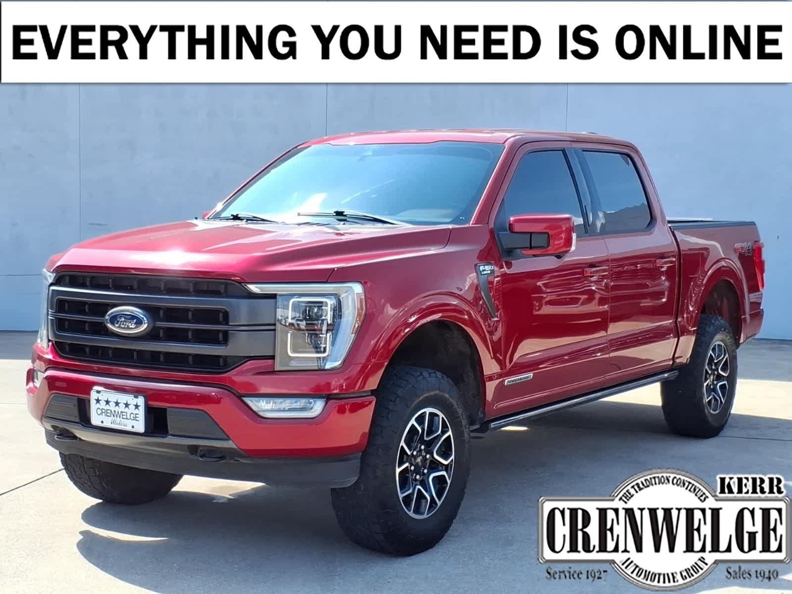 Used 2021 Ford F150 Lariat w/ Equipment Group 502A High AWD/4WD image 1