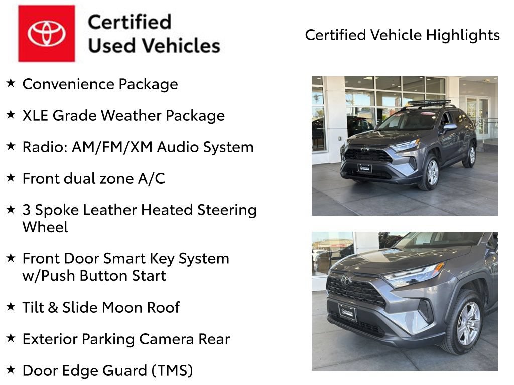 Certified 2023 Toyota RAV4 XLE w/ Convenience Package FWD image 7