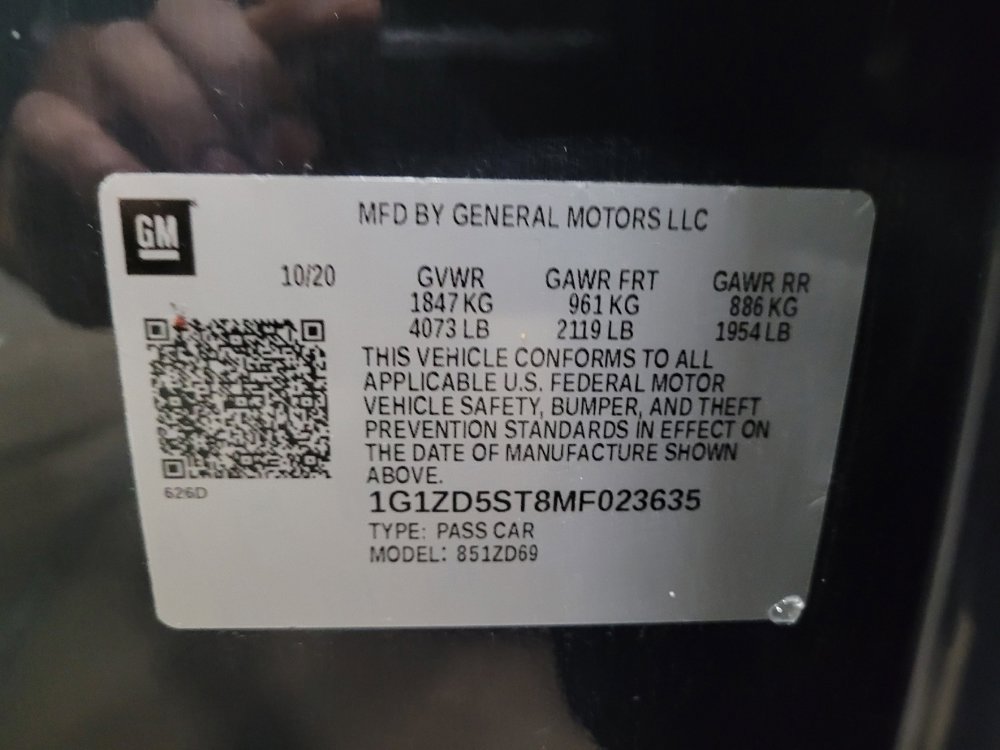 Used 2021 Chevrolet Malibu LT FWD image 33