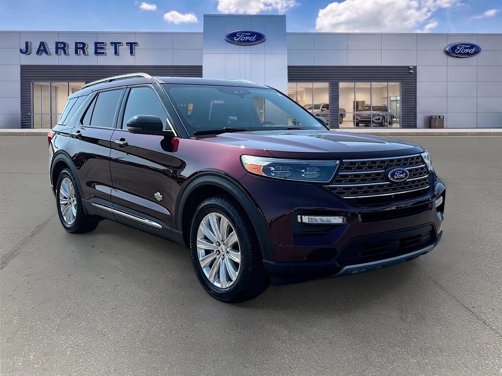 Certified 2022 Ford Explorer King Ranch w/ Class IV Trailer Tow Package RWD image 1