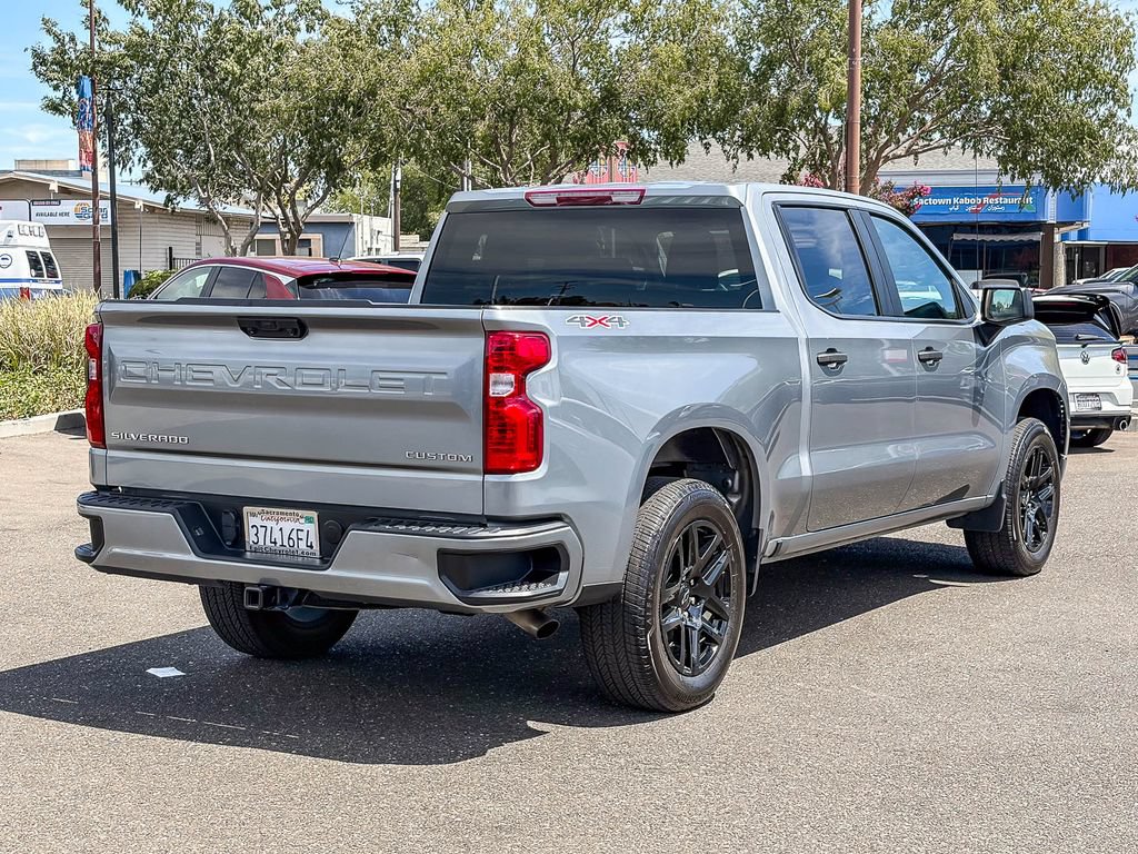 Certified 2025 Chevrolet Silverado 1500 Custom AWD/4WD image 4