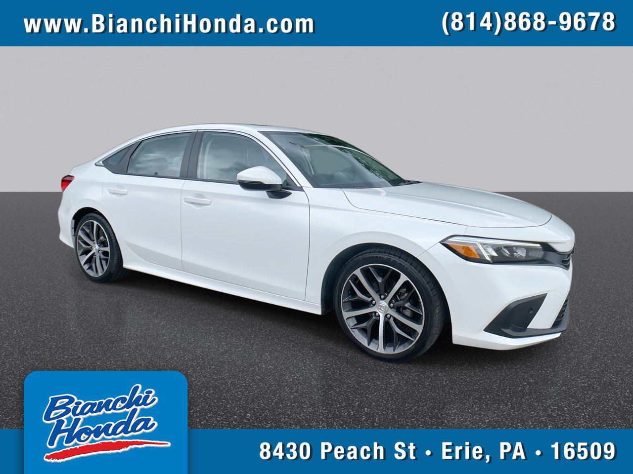 Used 2022 Honda Civic Touring image 1