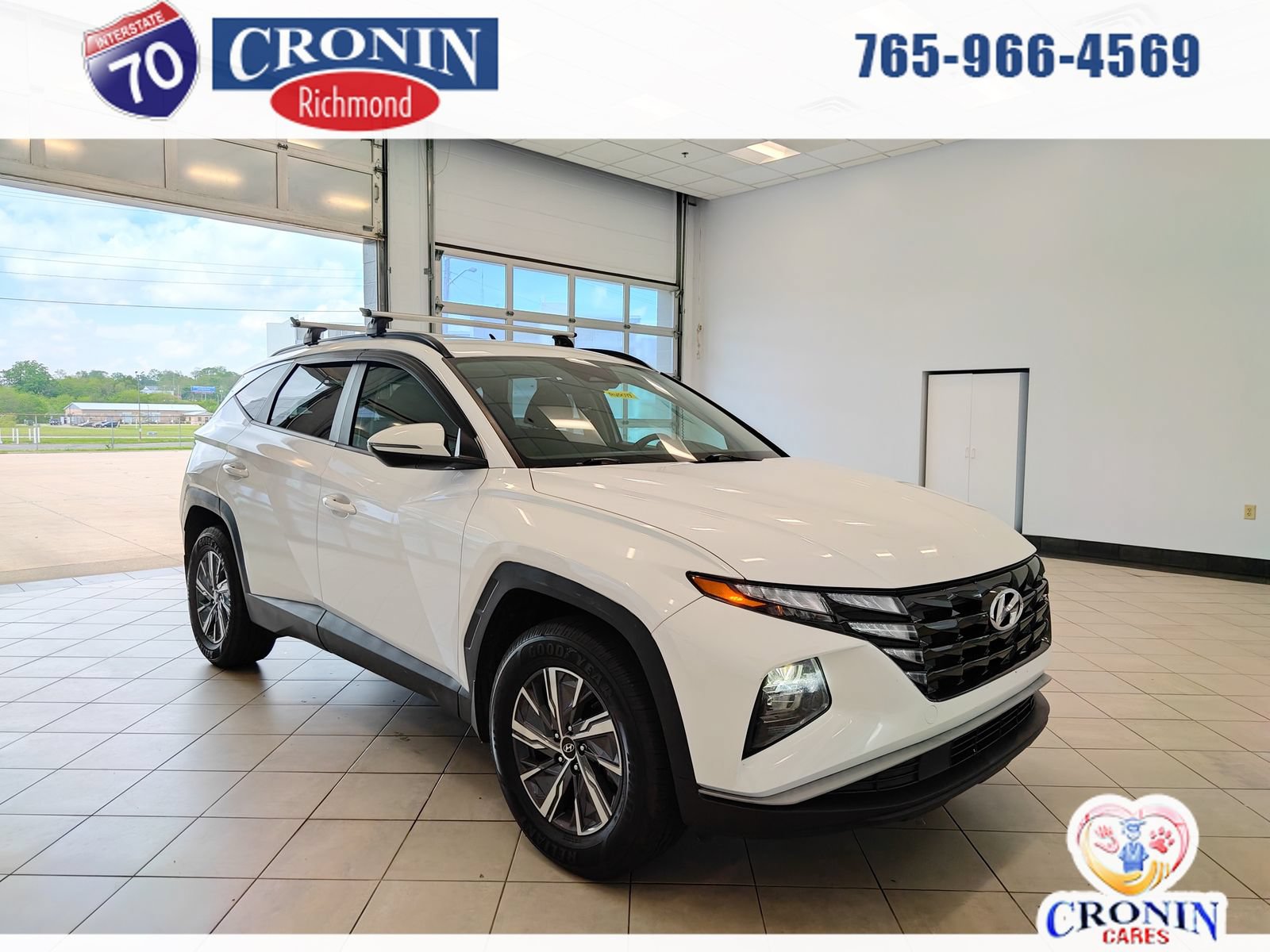 Used 2022 Hyundai Tucson Blue