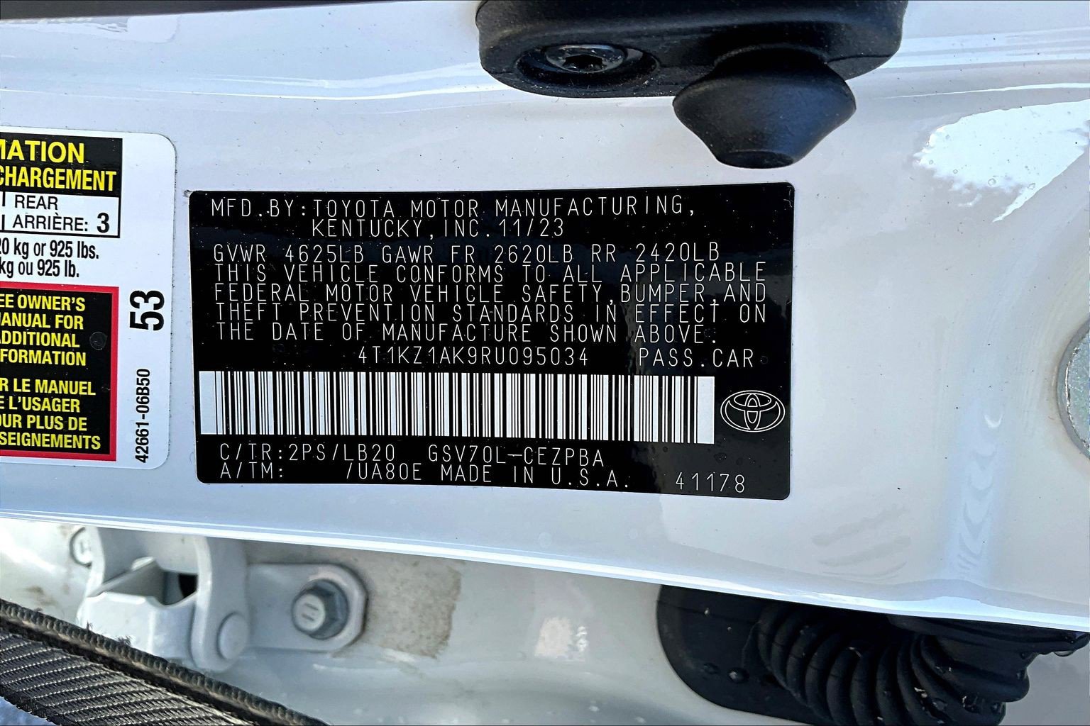 Used 2024 Toyota Camry XSE w/ Navigation Package FWD image 19