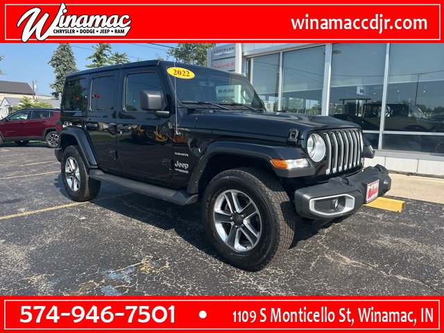 Used 2022 Jeep Wrangler Unlimited Sahara w/ Cold Weather Group video 1