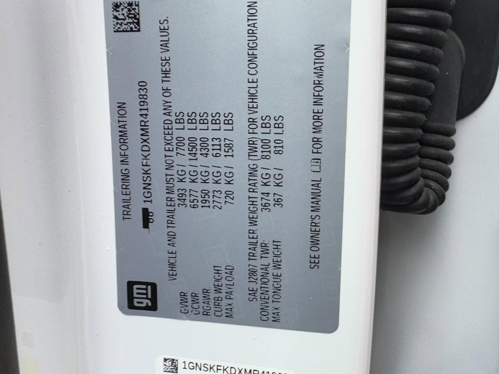 Used 2021 Chevrolet Suburban Premier w/ Premium Package image 28