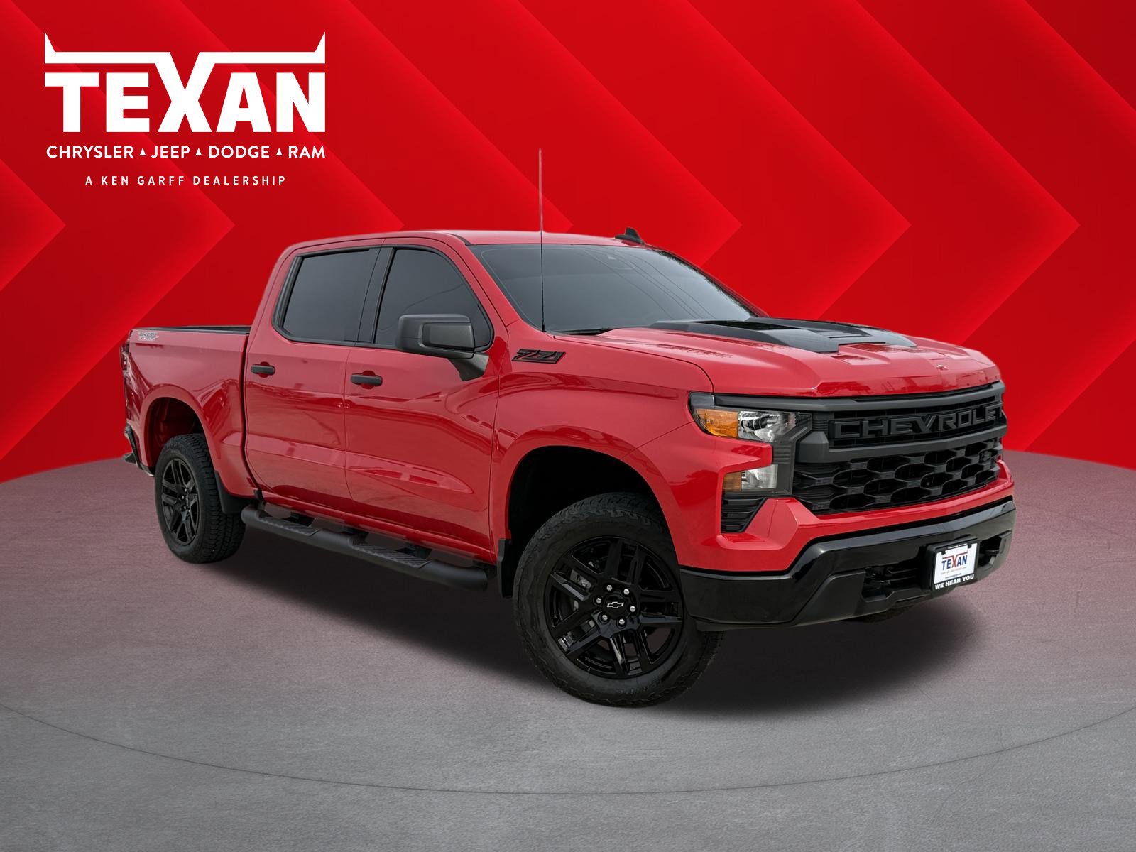 Used 2024 Chevrolet Silverado 1500 Custom Trail Boss w/ Turbomax Blackout Package