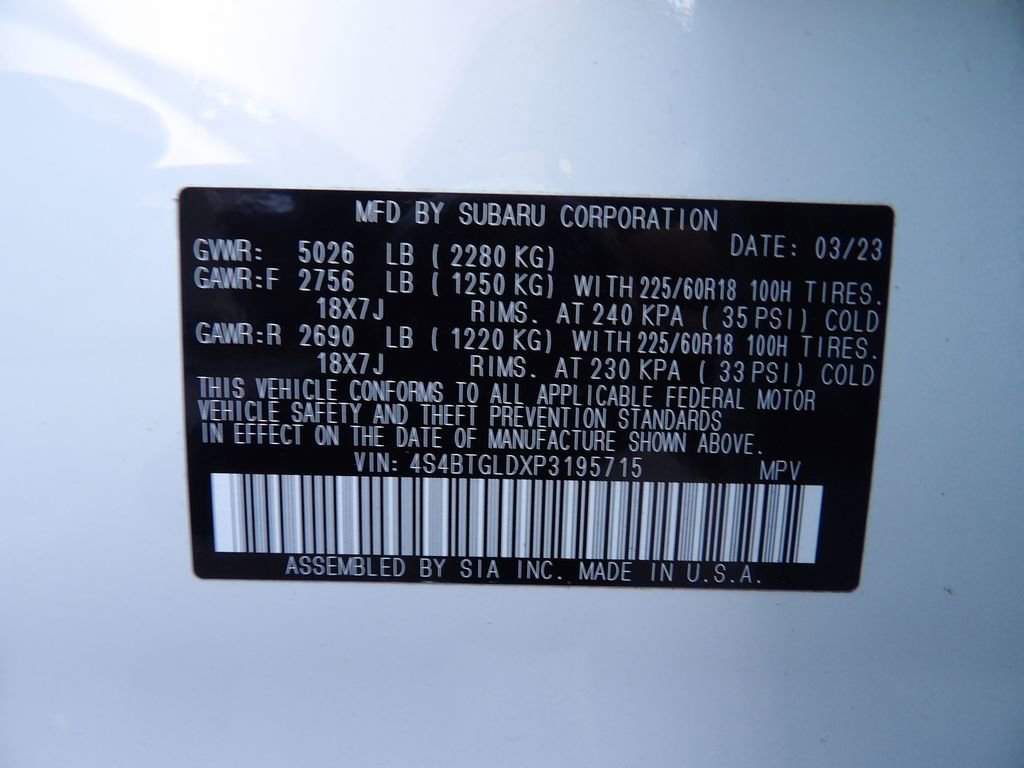 Used 2023 Subaru Outback Onyx Edition XT image 32