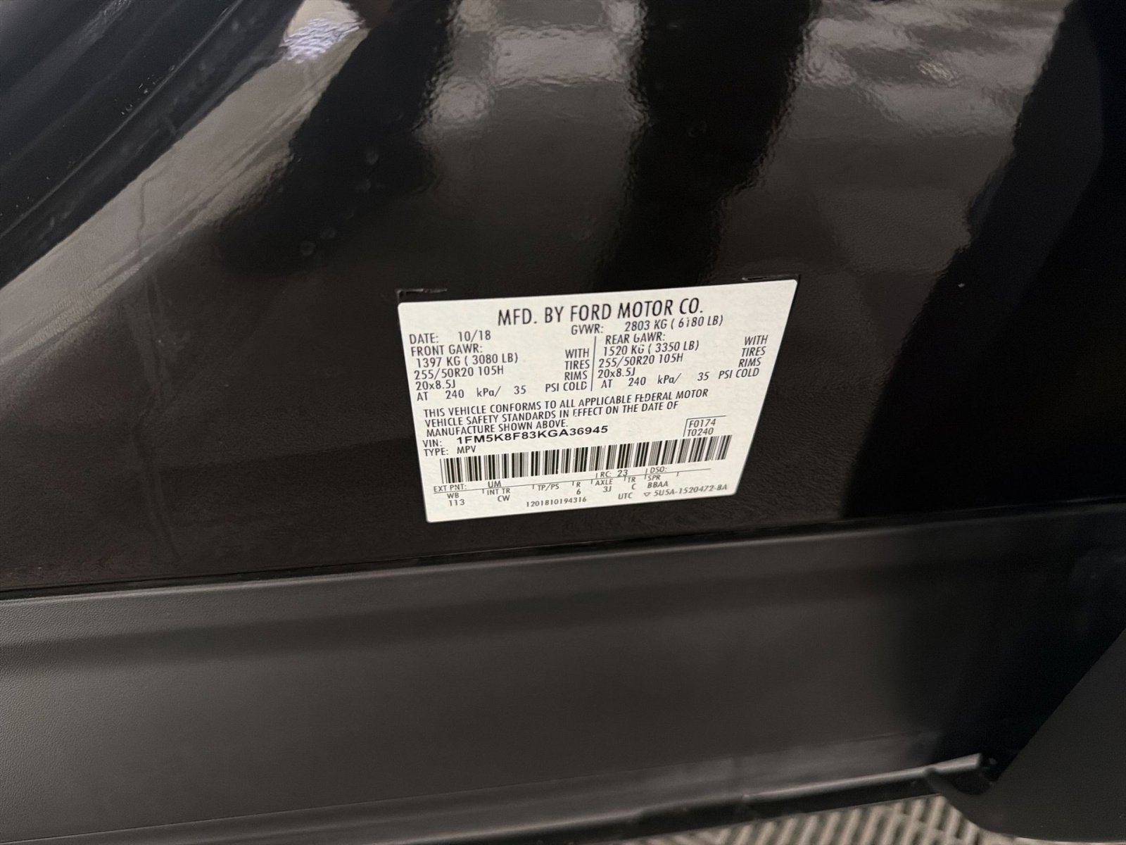 Used 2019 Ford Explorer Limited w/ Class III Trailer Tow Package image 30