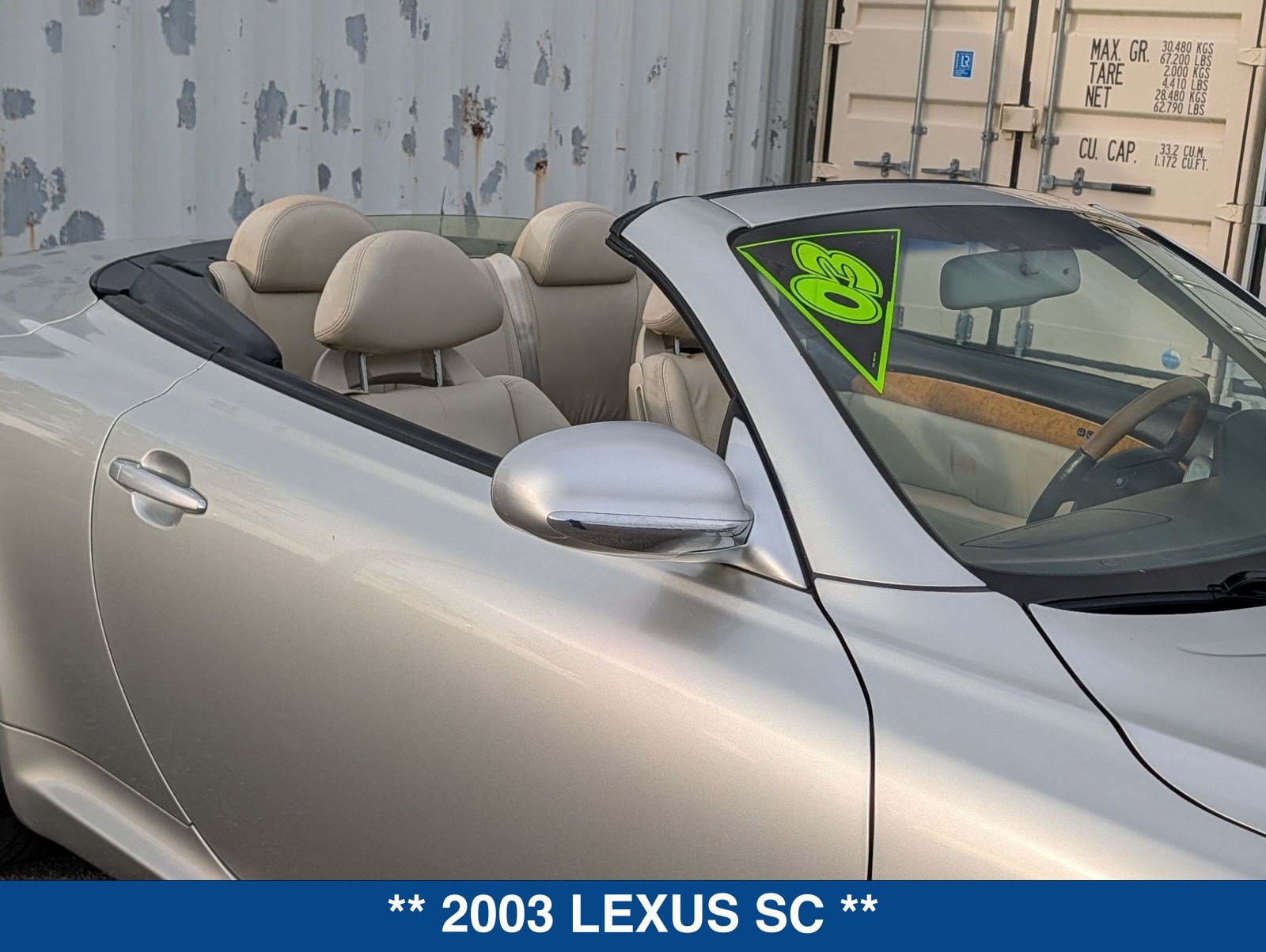 Used 2003 Lexus SC 430 Convertible RWD image 10