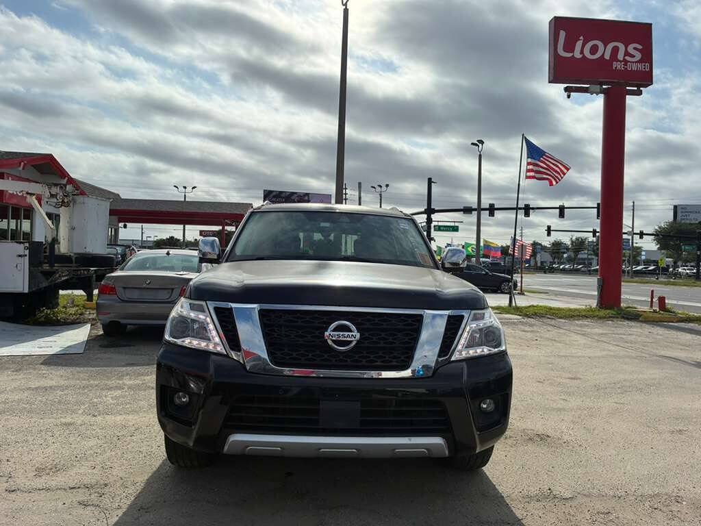 Used 2018 Nissan Armada Platinum w/ Captain Seat Package AWD/4WD image 1