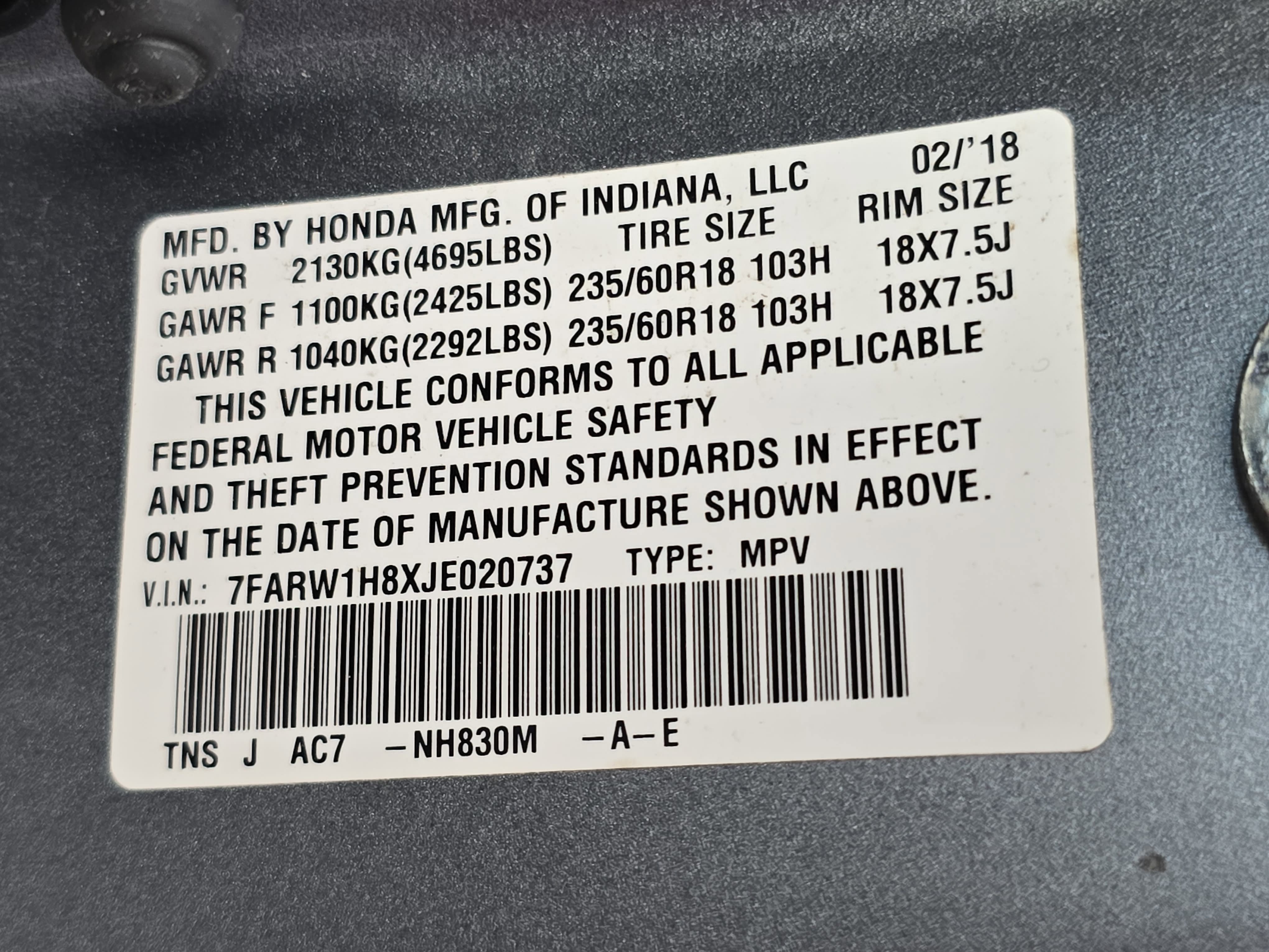 Used 2018 Honda CR-V EX-L image 36