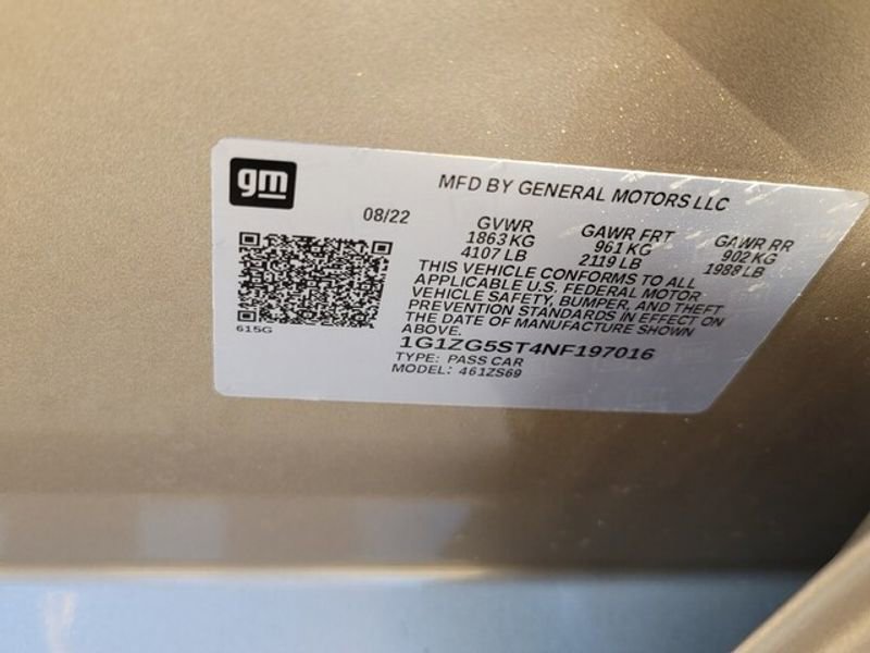 Used 2022 Chevrolet Malibu RS w/ LPO, Convenience Package 2 image 23