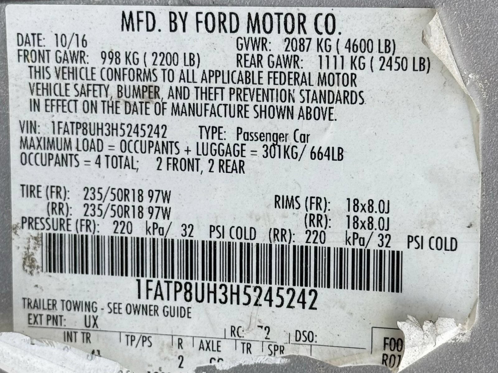 Used 2017 Ford Mustang Premium RWD image 46