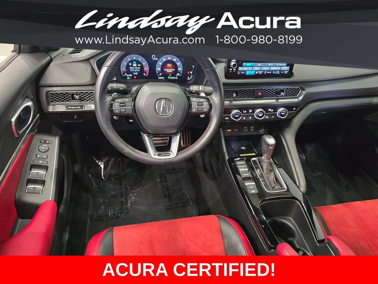 Certified 2024 Acura Integra A-Spec w/ Technology Package FWD image 13