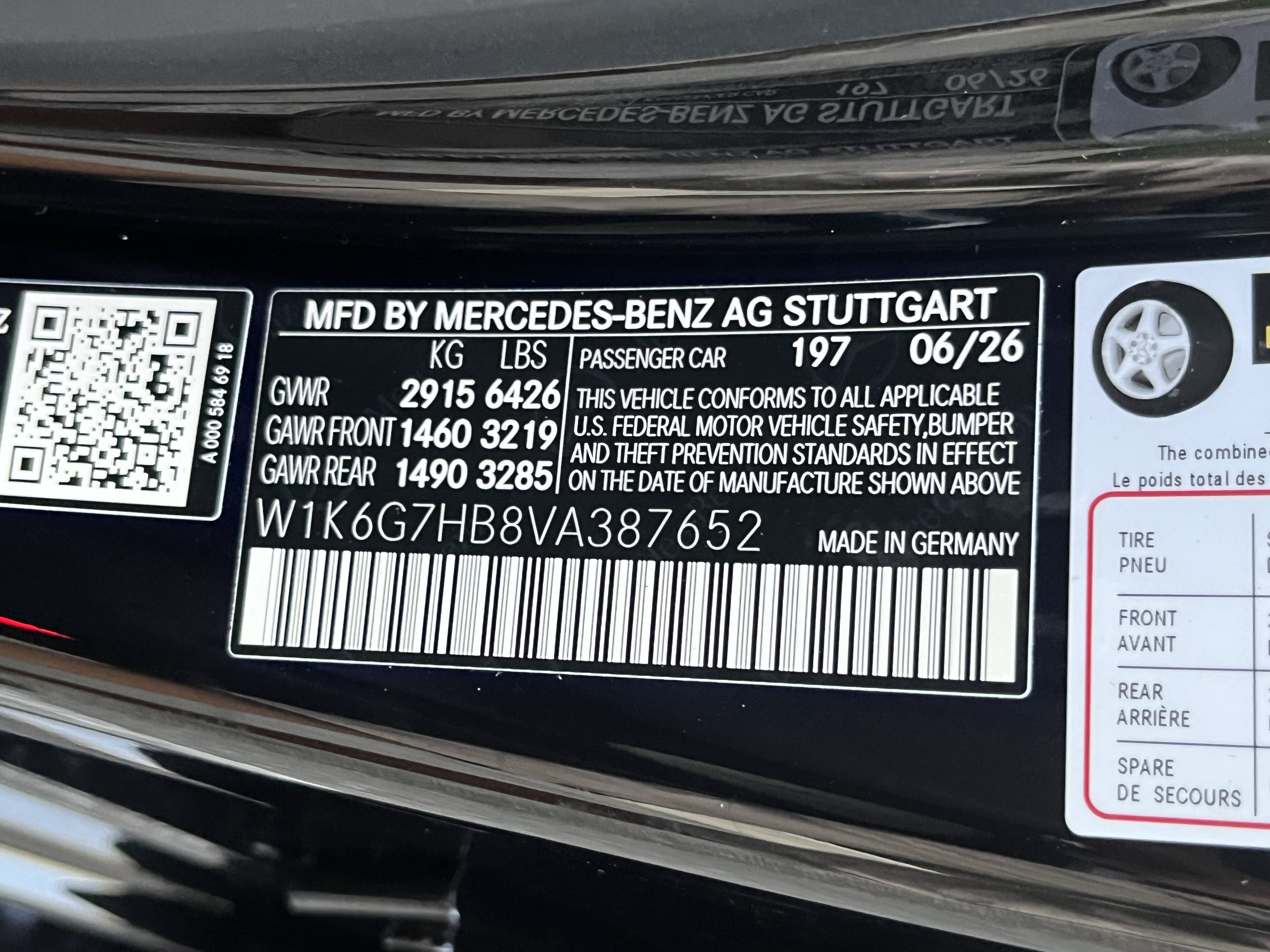 New 2027 Mercedes-Benz S 580 4MATIC Sedan image 29