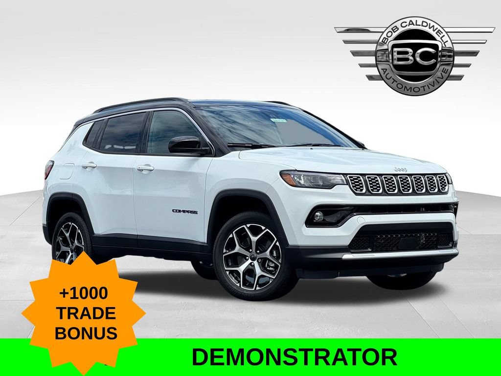 New 2026 Jeep Compass Limited w/ Sun, Sound & Navigation Group