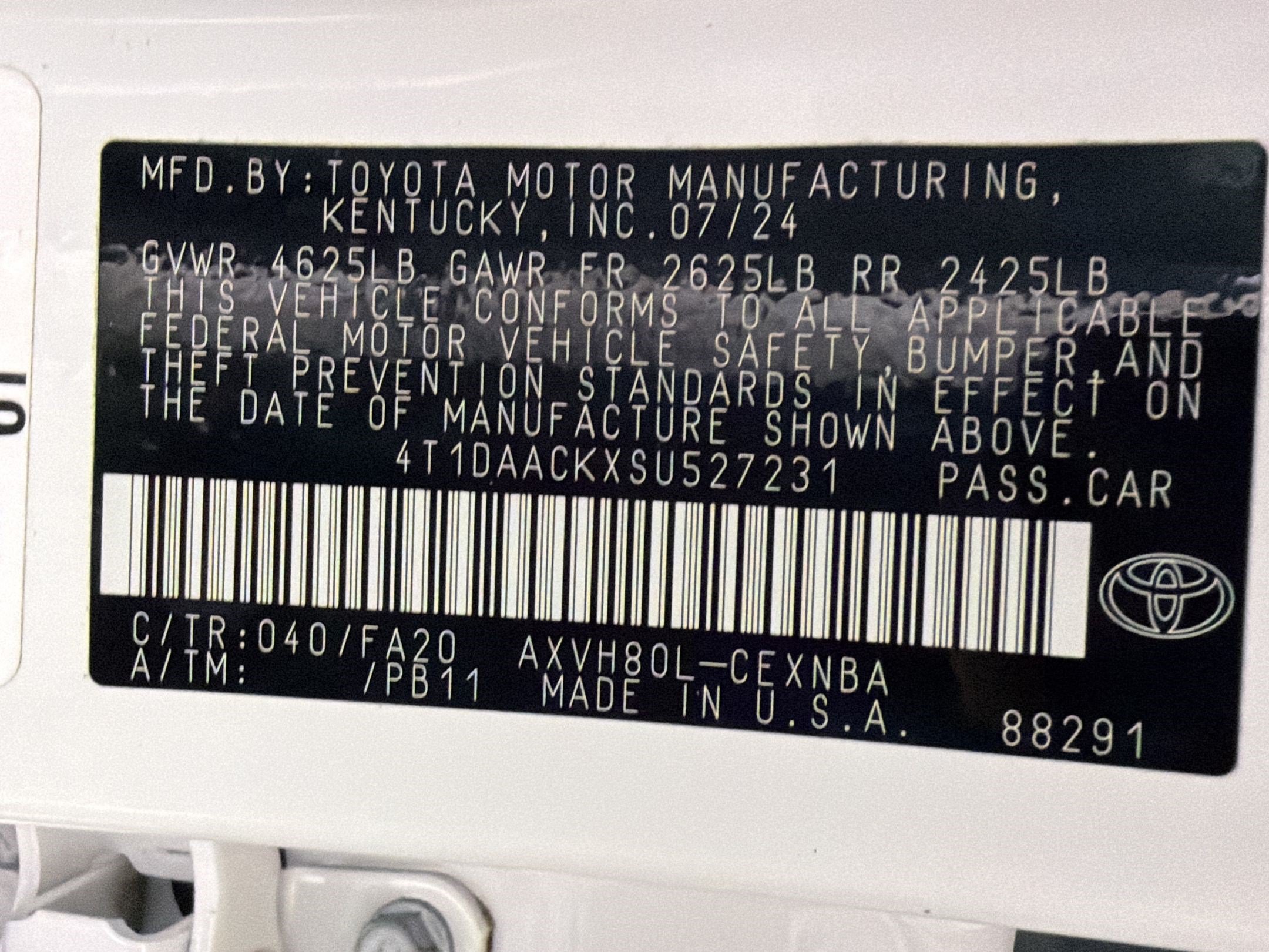 Used 2025 Toyota Camry LE FWD image 22