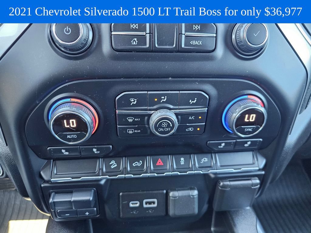 Used 2021 Chevrolet Silverado 1500 LT Trail Boss w/ Convenience Package II AWD/4WD image 28