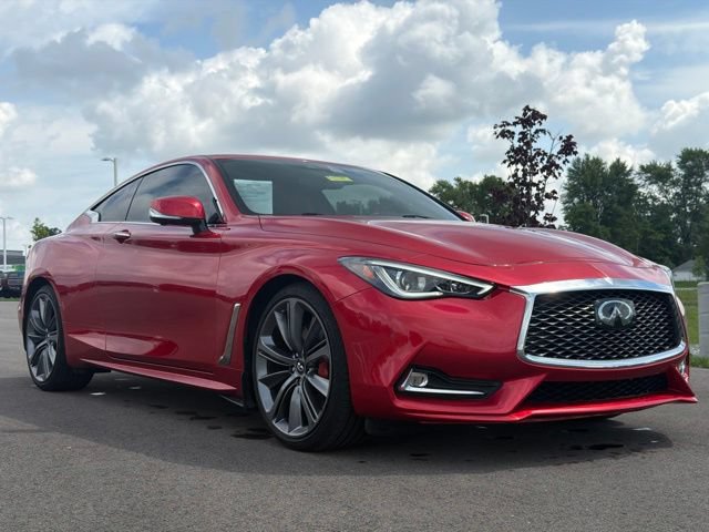 Used 2018 INFINITI Q60 Red Sport 400 w/ Pro Active Package AWD/4WD image 1