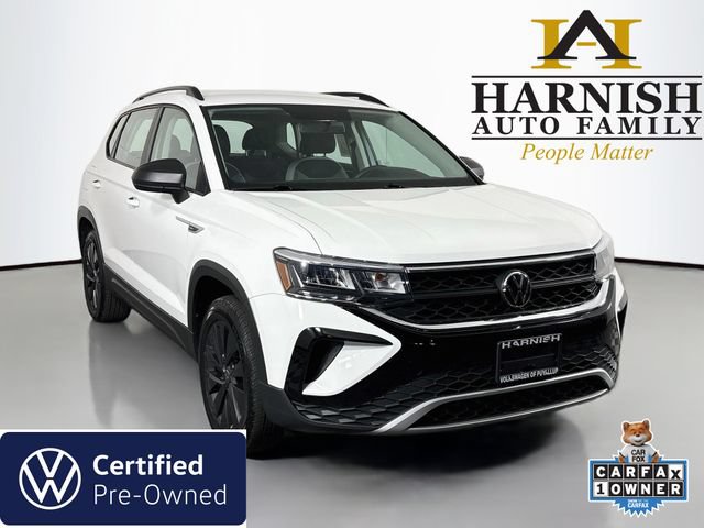 Certified 2022 Volkswagen Taos S AWD/4WD 360° Tour