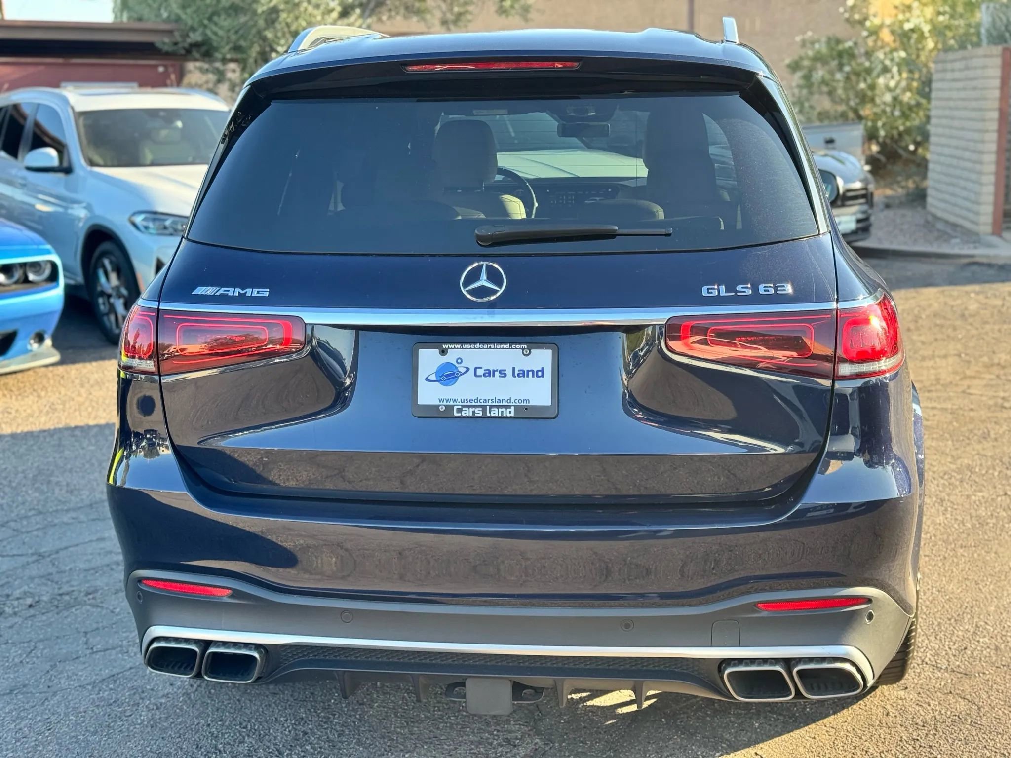 Used 2021 Mercedes-Benz GLS 63 AMG GLS 63 Sport Utility 4D image 3