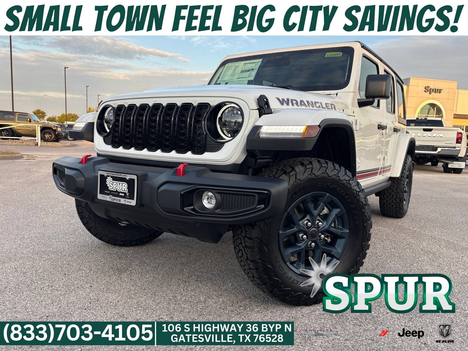 New 2026 Jeep Wrangler Unlimited Sport w/ Dual Top Group