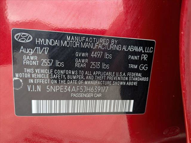 Used 2018 Hyundai Sonata SEL FWD image 23