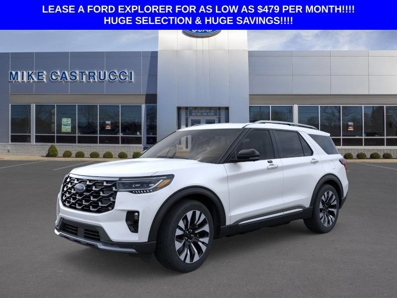 New 2026 Ford Explorer Platinum w/ LUX Leather Package