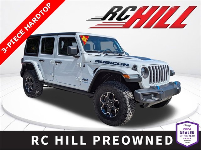 Used 2022 Jeep Wrangler Unlimited Rubicon 4xe w/ Cold Weather Group image 1