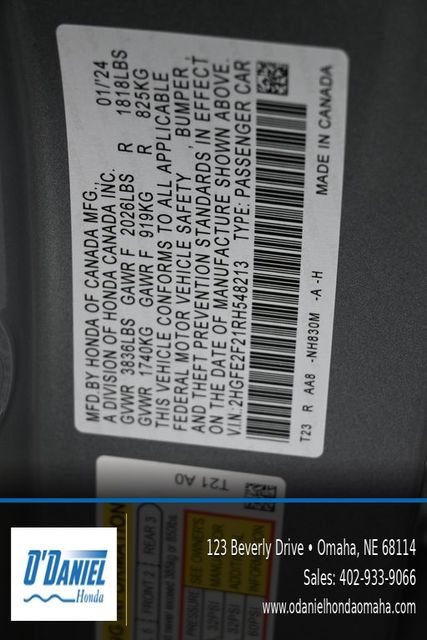 Used 2024 Honda Civic LX image 42