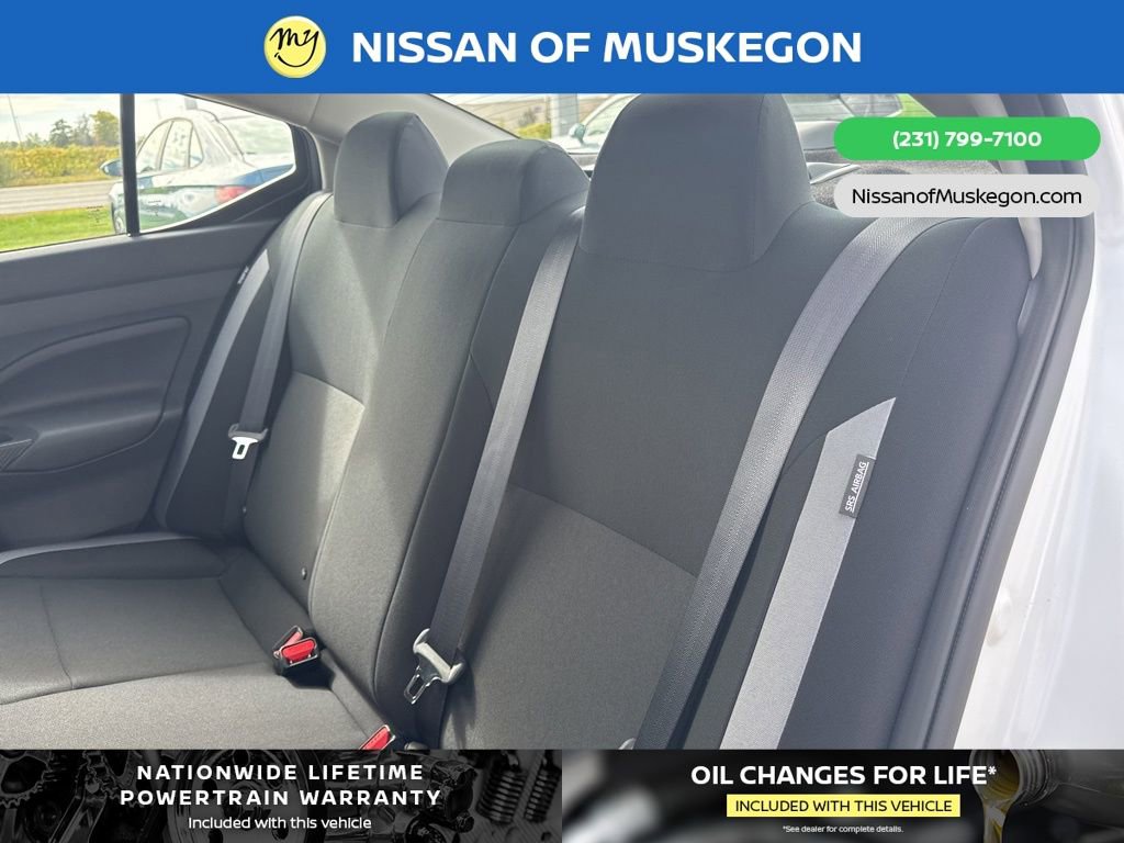 New 2025 Nissan Versa S w/ Trunk Package image 24