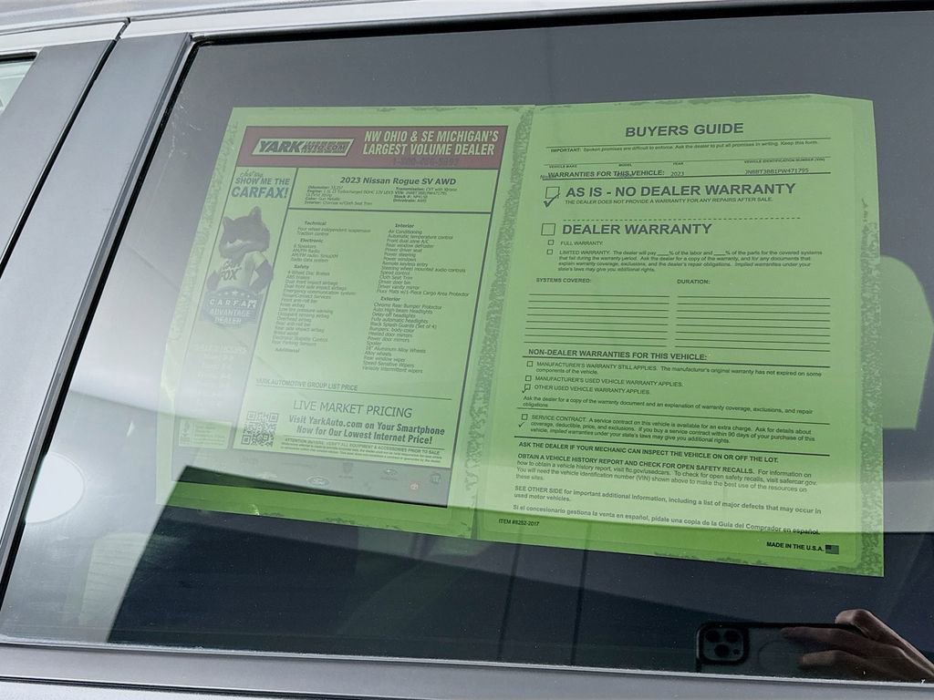 Certified 2023 Nissan Rogue SV image 14