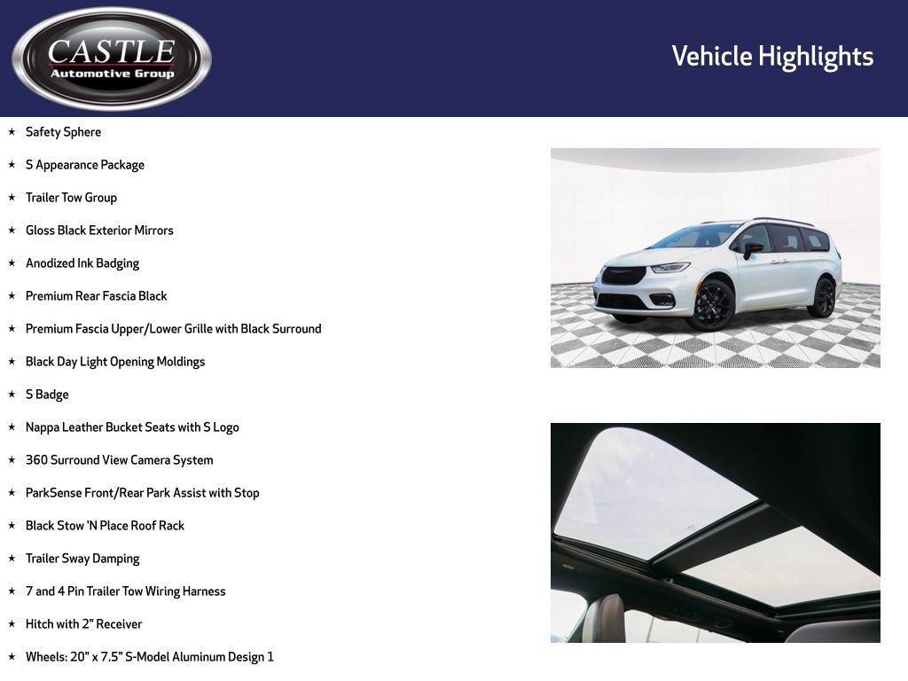 New 2026 Chrysler Pacifica Limited w/ S Appearance Package AWD/4WD image 3