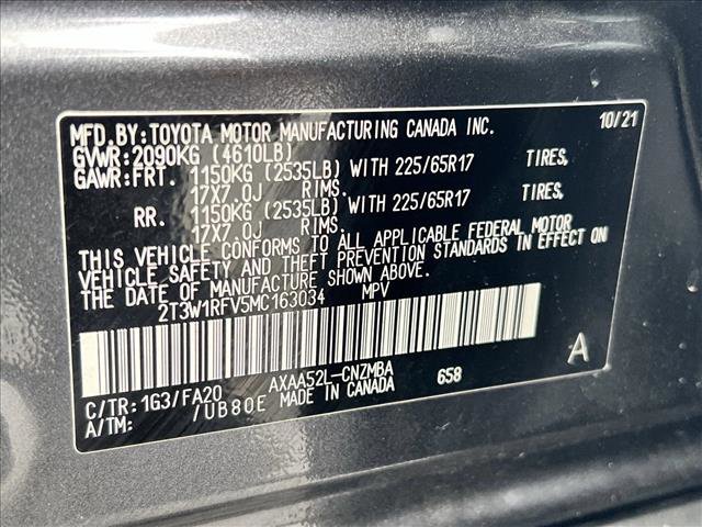 Certified 2021 Toyota RAV4 XLE w/ Convenience Package image 27