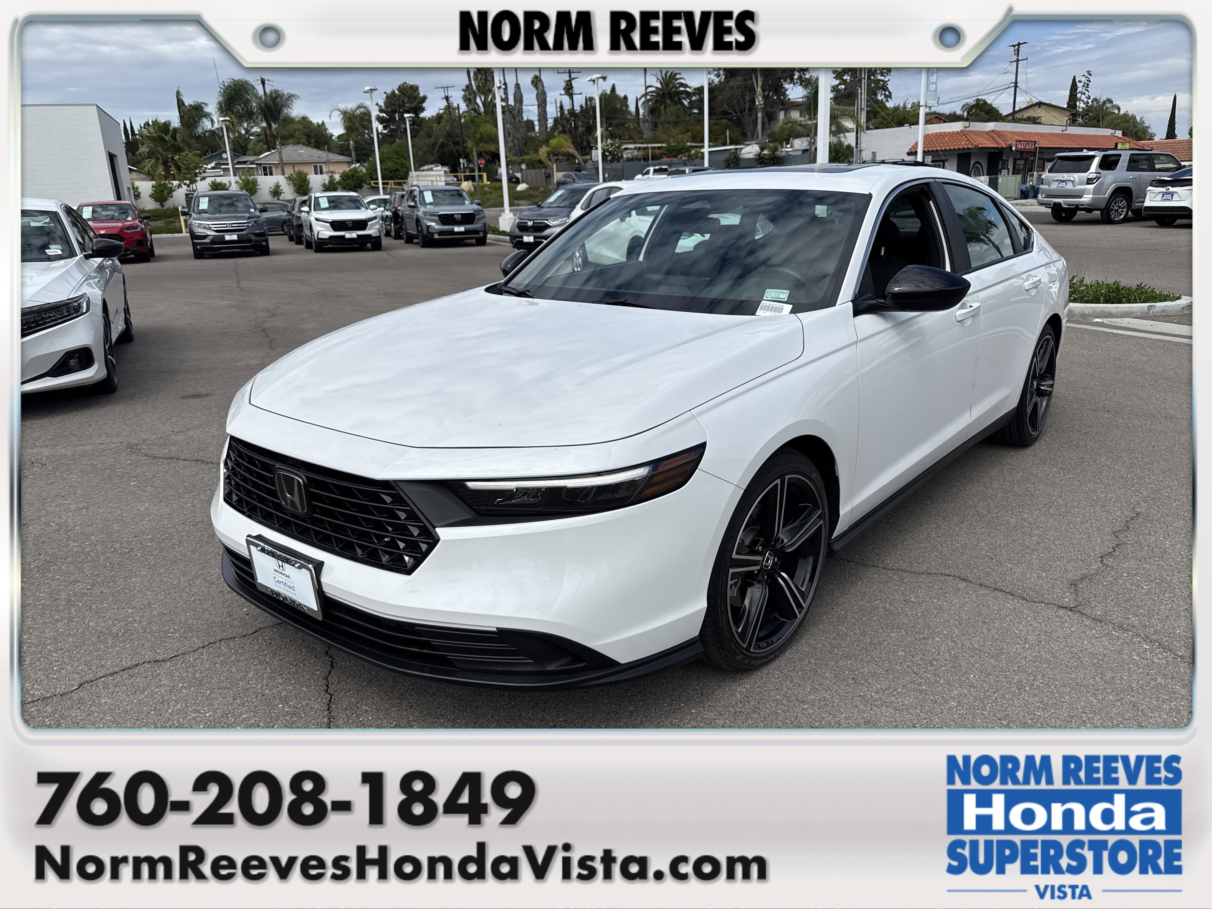 Certified 2025 Honda Accord Sport image 1