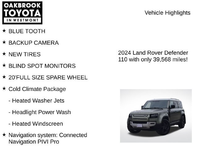 Used 2024 Land Rover Defender 110 S AWD/4WD image 5