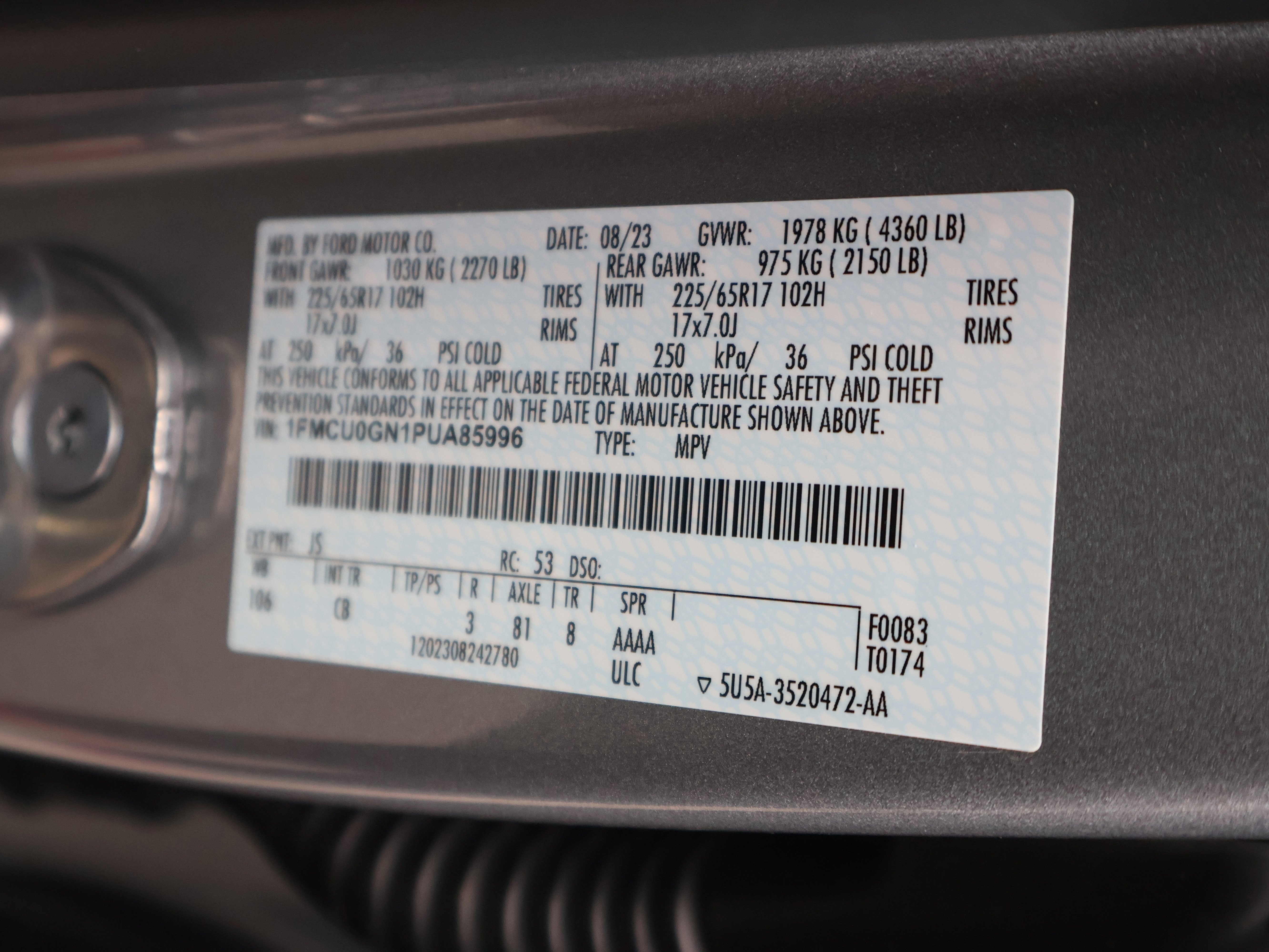 Used 2023 Ford Escape Active w/ Cold Weather Package image 45