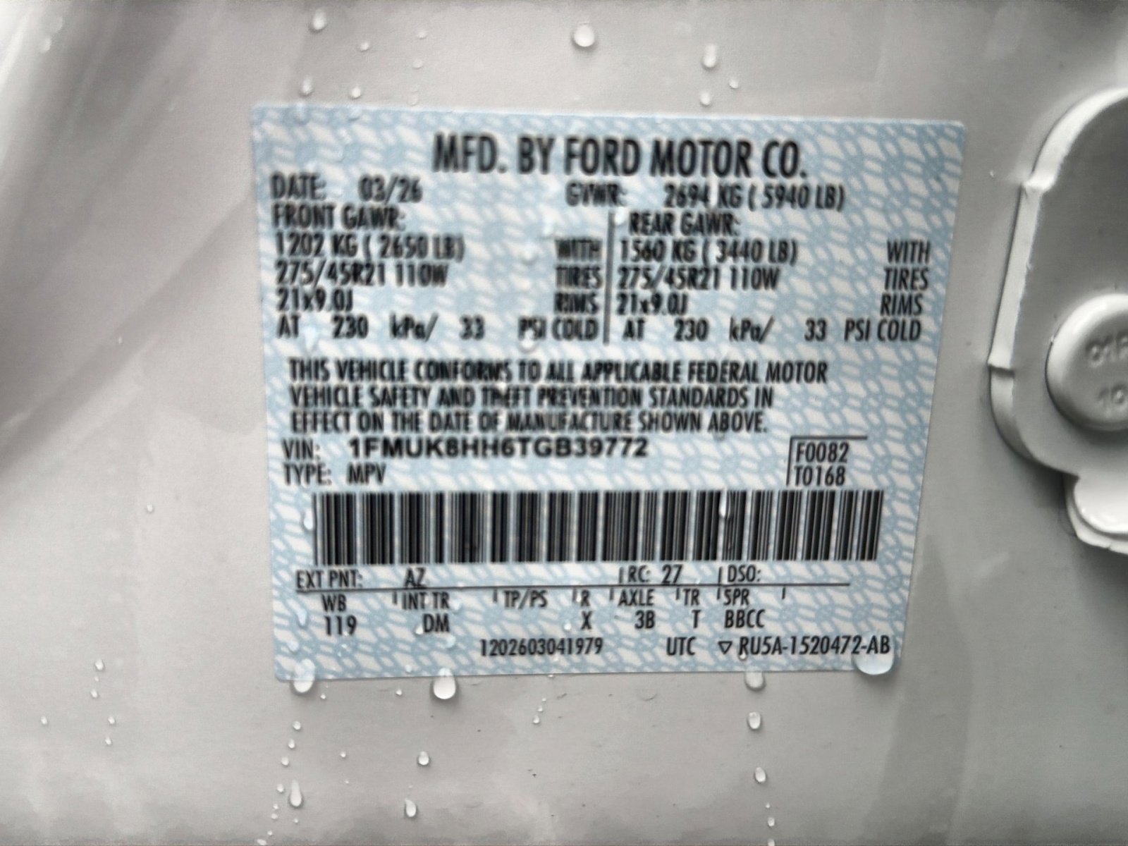 New 2026 Ford Explorer Platinum AWD/4WD image 44