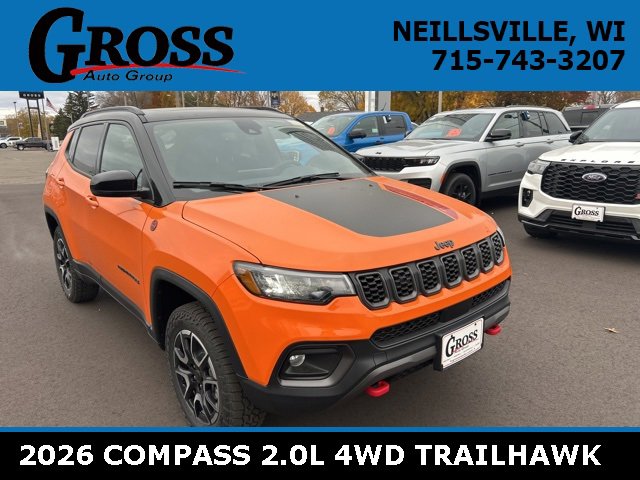New 2026 Jeep Compass Trailhawk w/ Sun, Sound & Navigation Group