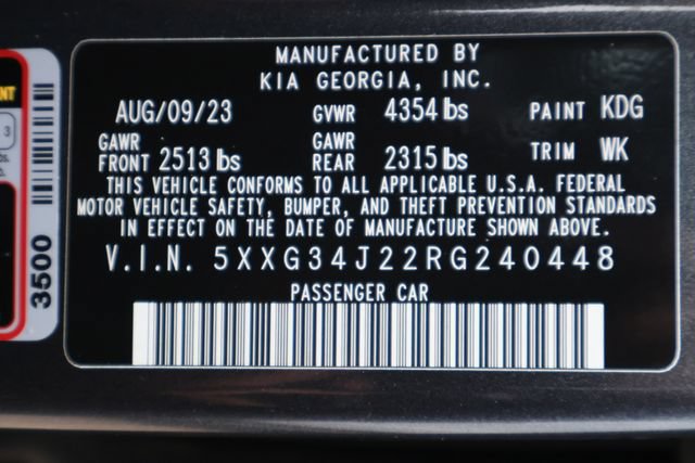 Used 2024 Kia K5 EX FWD image 31
