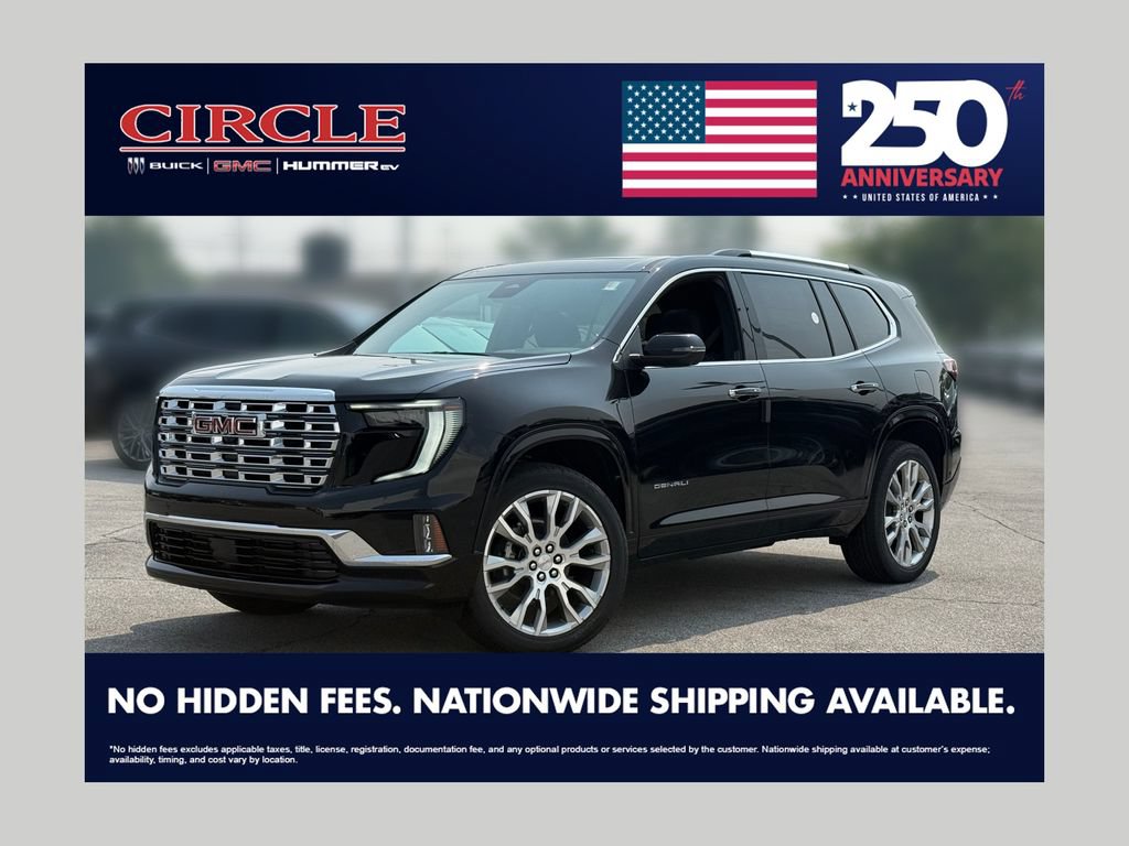 New 2026 GMC Acadia Denali AWD/4WD 360° Tour