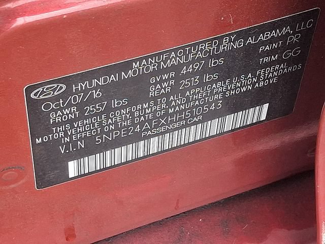 Used 2017 Hyundai Sonata SE FWD image 24