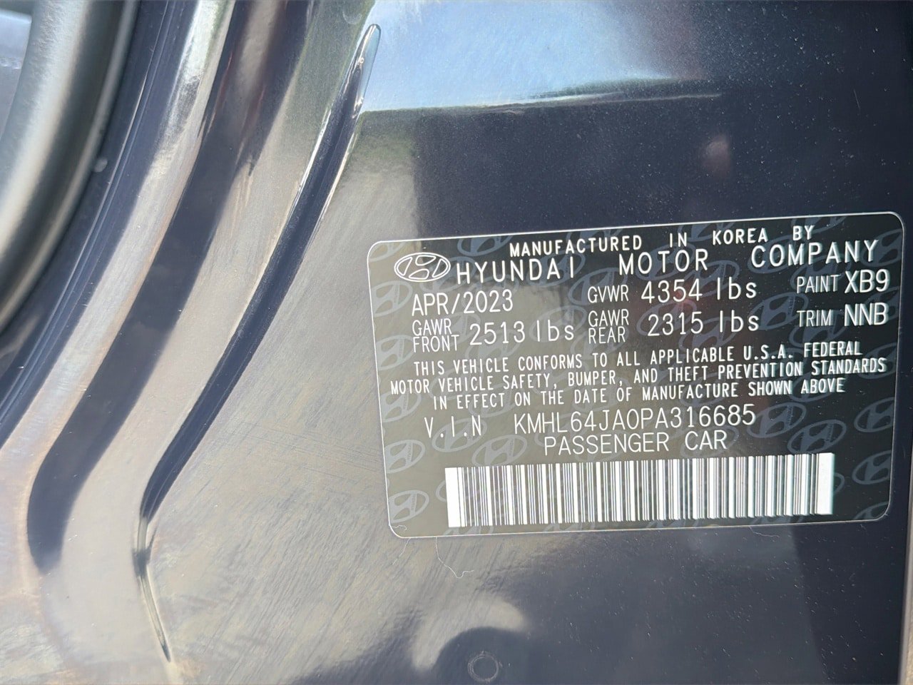 Certified 2023 Hyundai Sonata SEL FWD image 29