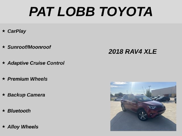 Used 2018 Toyota RAV4 XLE FWD image 12