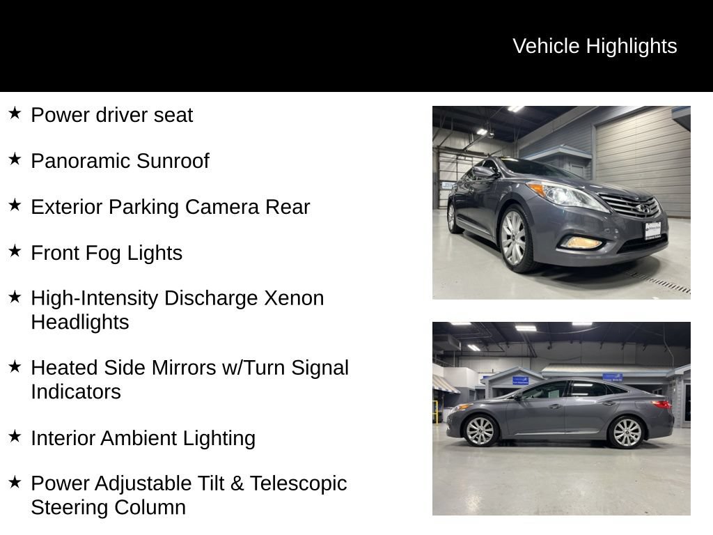 Used 2013 Hyundai Azera w/ Technology Pkg FWD image 13