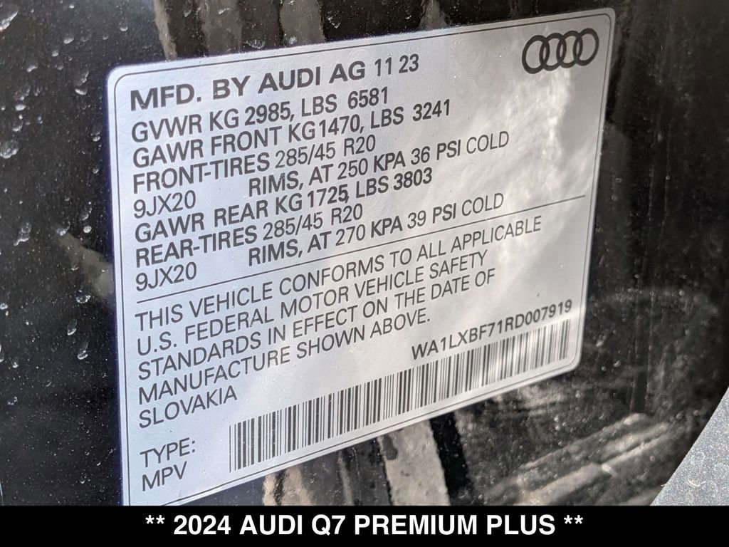 Used 2024 Audi Q7 3.0T Premium Plus image 32