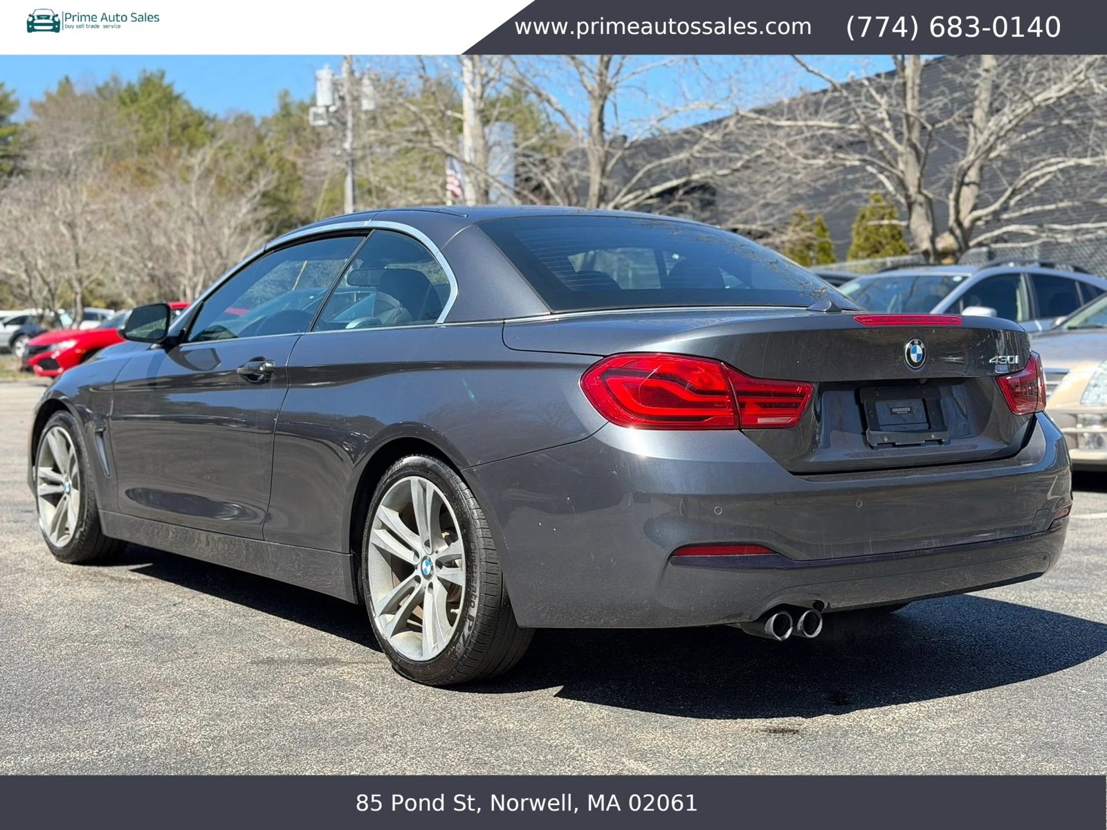 Used 2018 BMW 430i Convertible RWD image 6