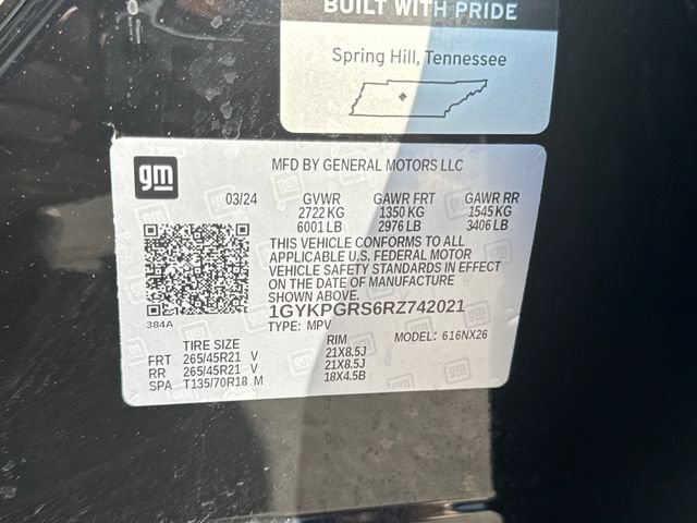 Used 2024 Cadillac XT6 Sport w/ LPO, Floor Liner Package AWD/4WD image 34