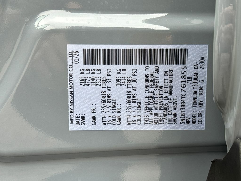 New 2026 Nissan Rogue SV w/ Cold Weather Package image 29